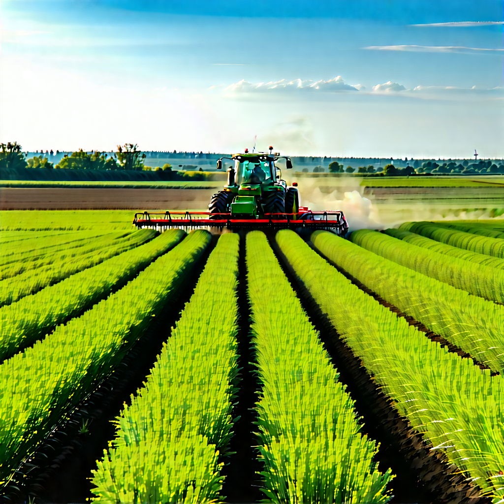 Agricultural Technology In Field Deployment With Large Green