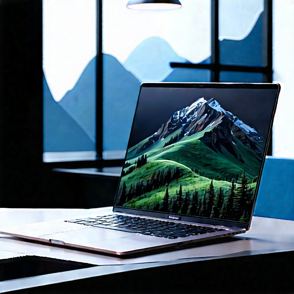 Laptop With User Interface With Laptop Computer