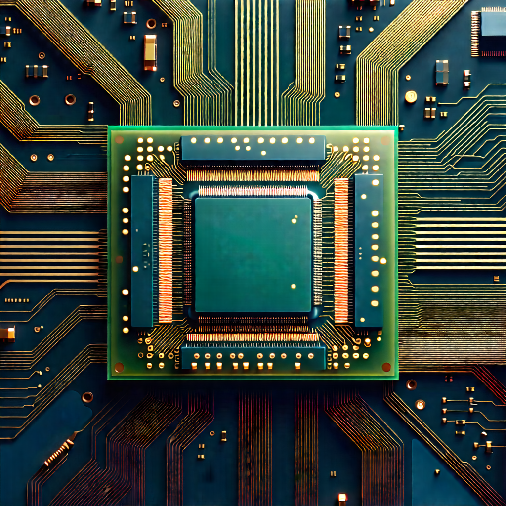 Close-up of memory module