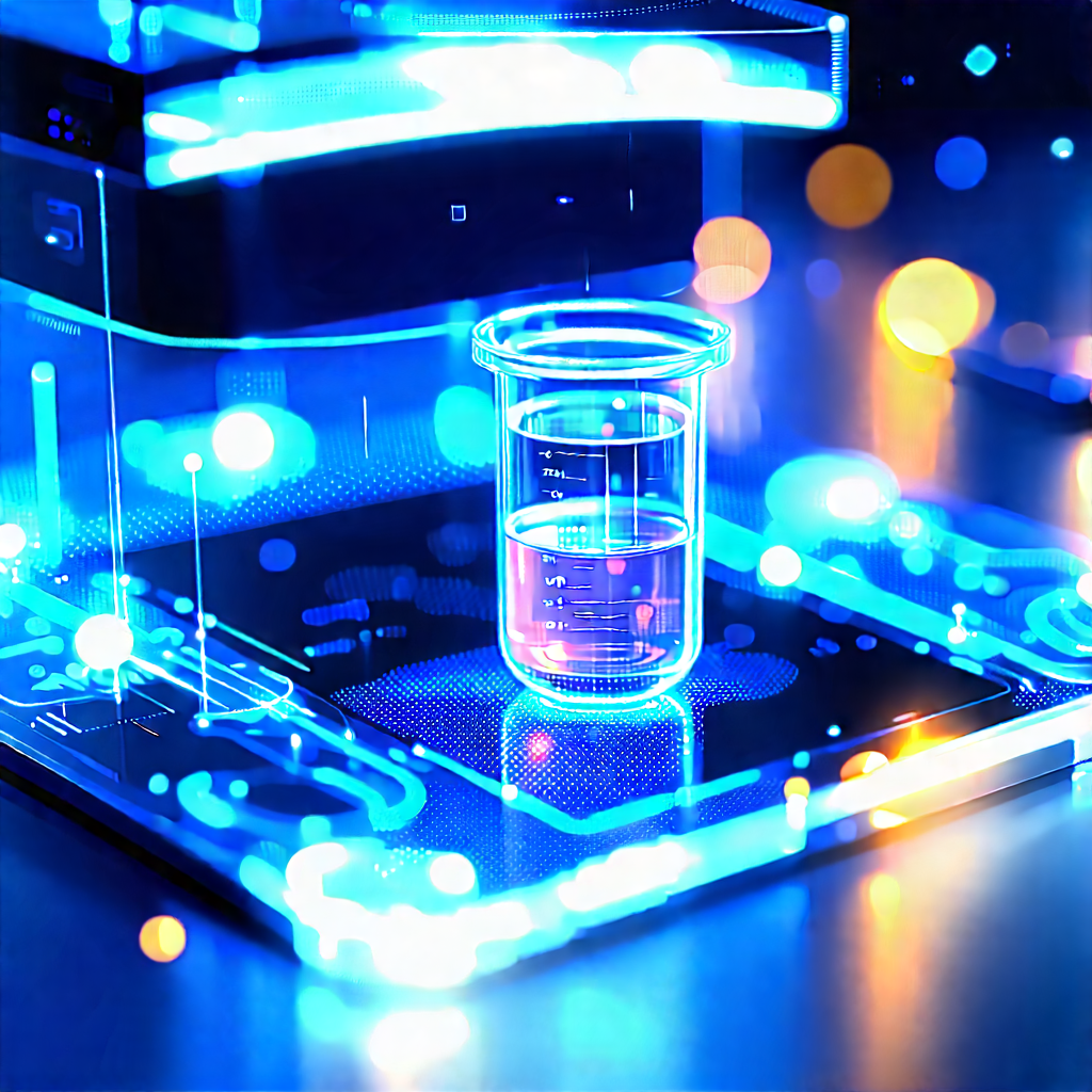Innovative Medical Technology Design With Blue Sitting