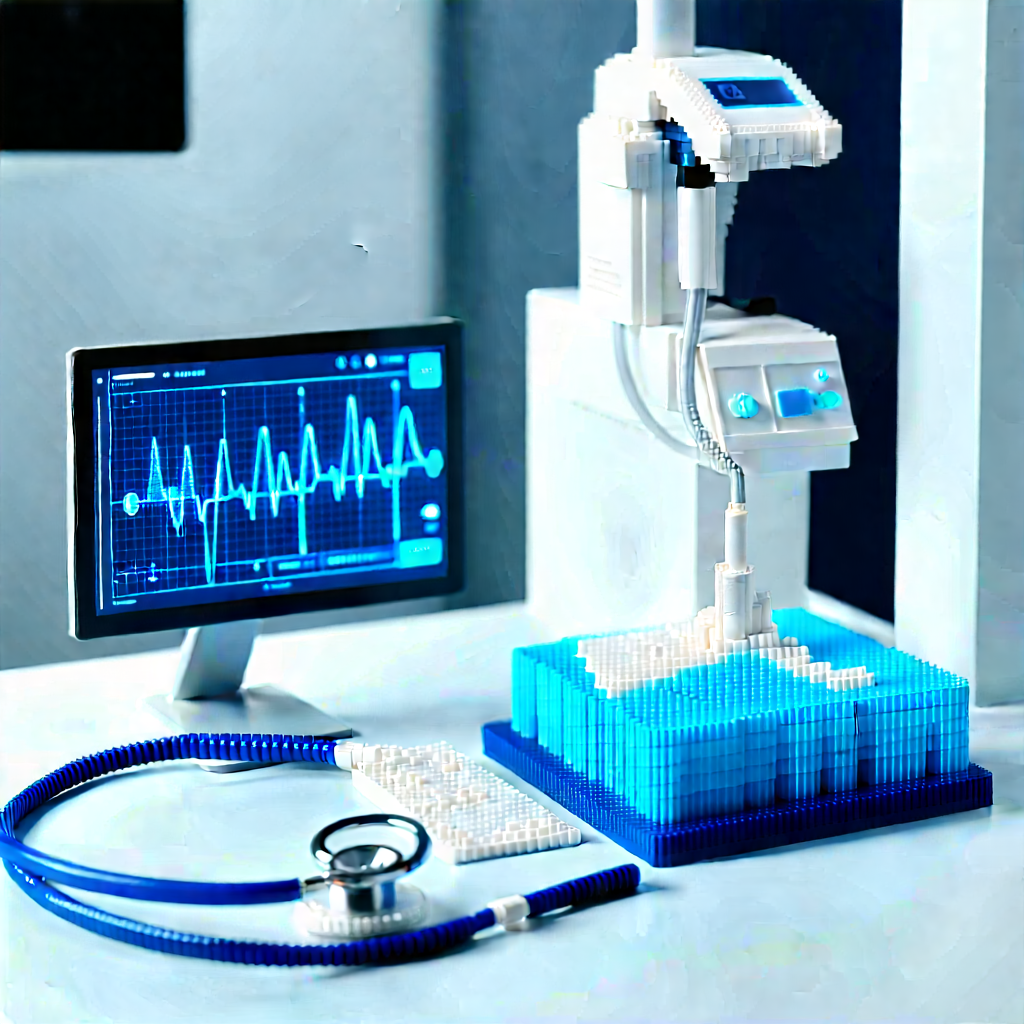Healthcare Technology In Design Studio With Medical Device