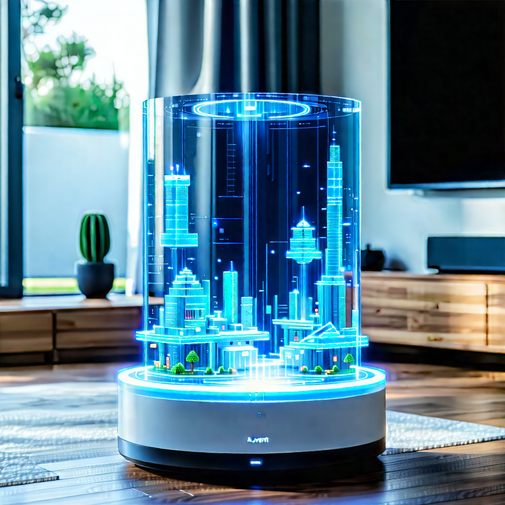 Smart home (device:1.48) with holographic display