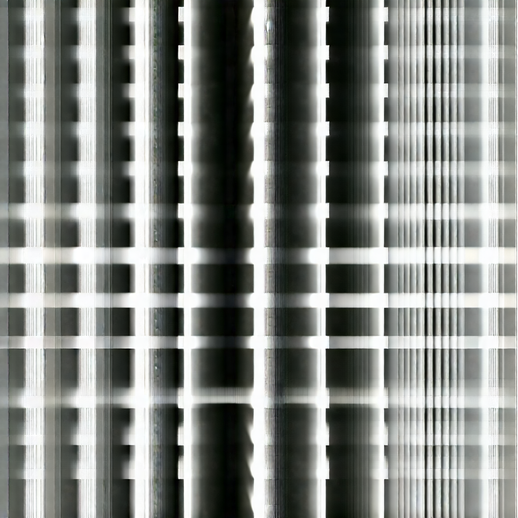 Close-up of sensor array