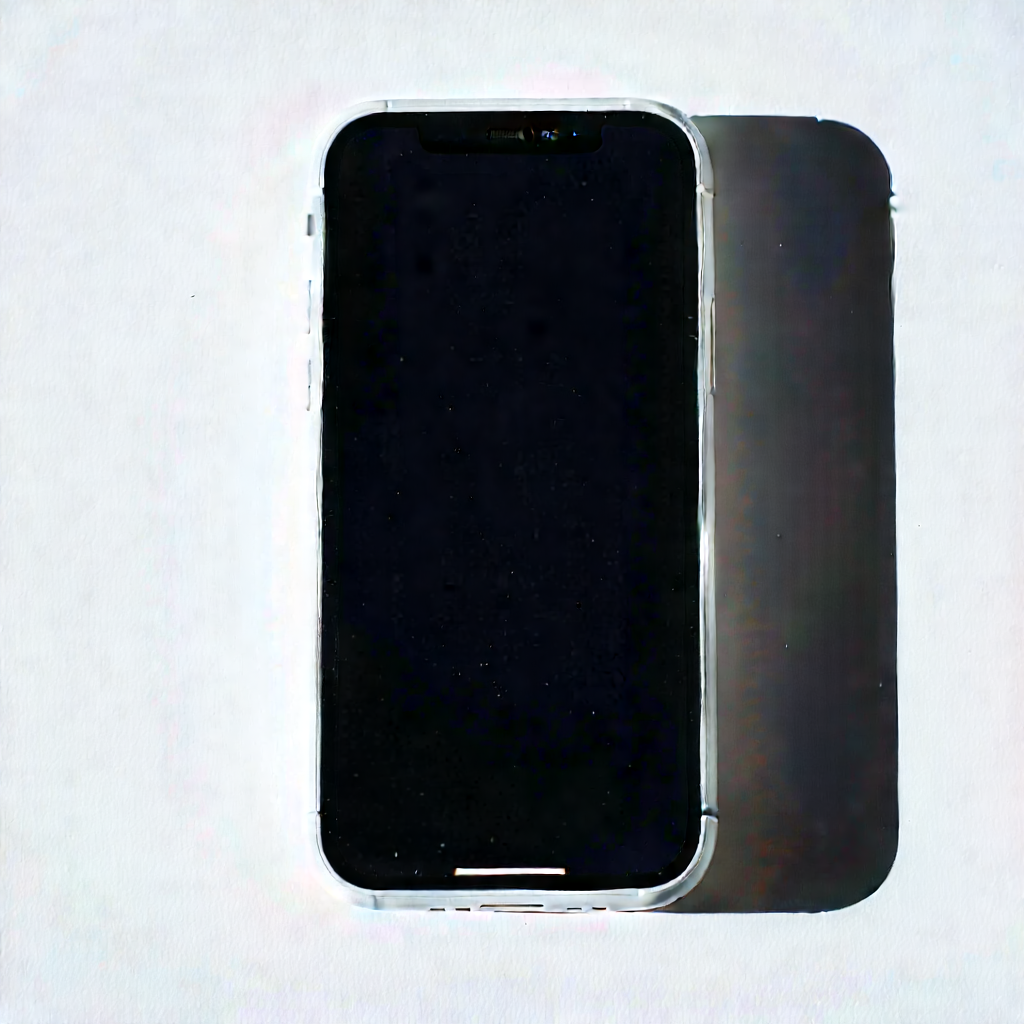 Smartphone With User Interface With Black Cell