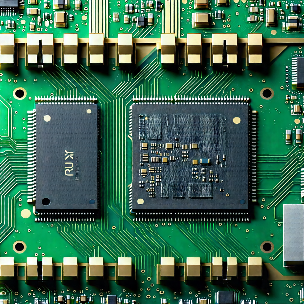 Close-up of memory module