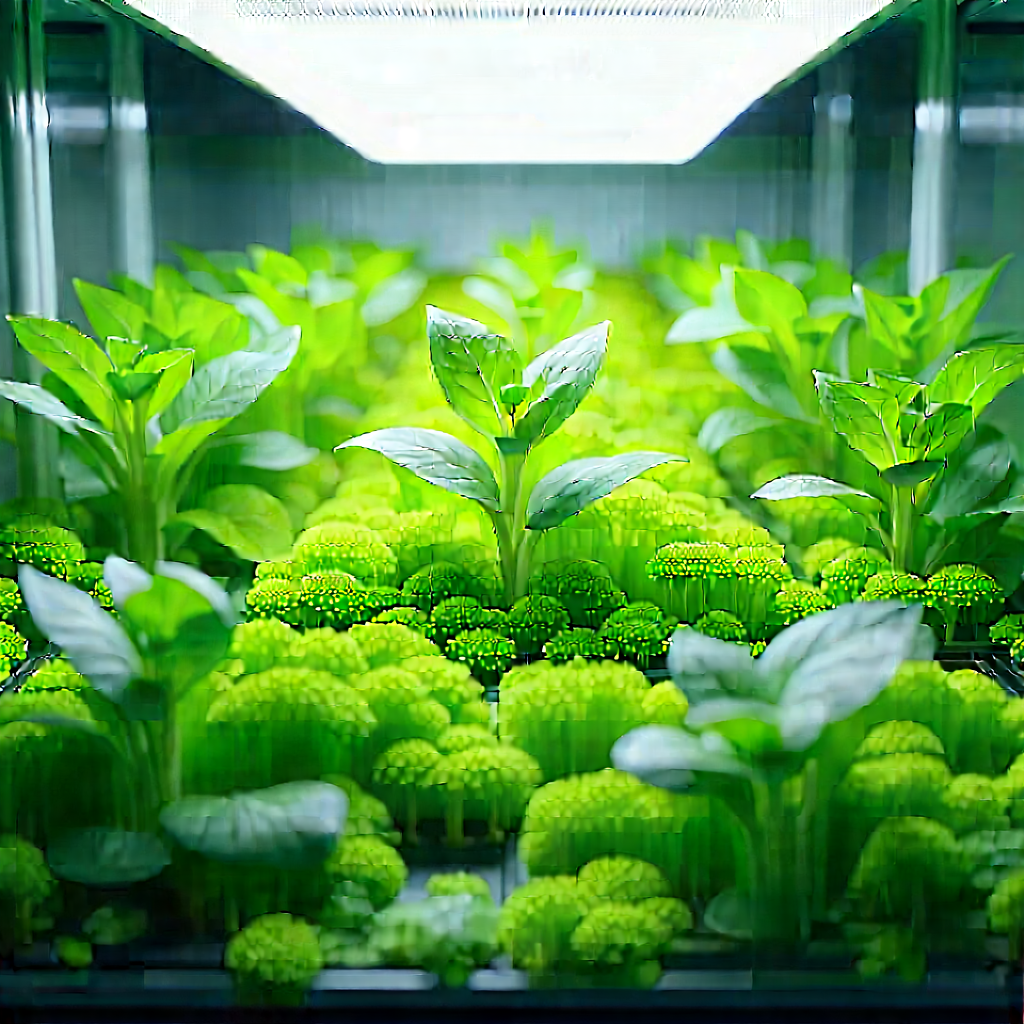 Agricultural technology in modern laboratory
