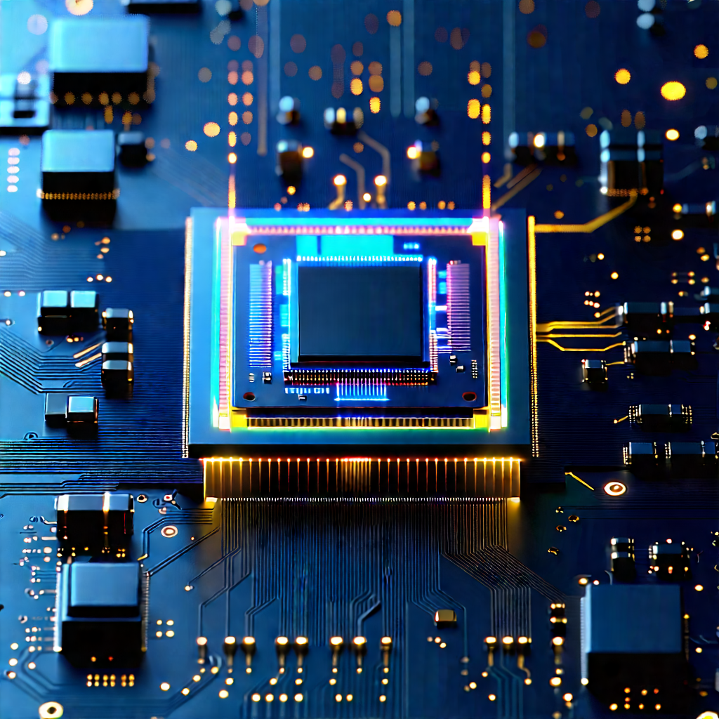 Microchip with laser scanning