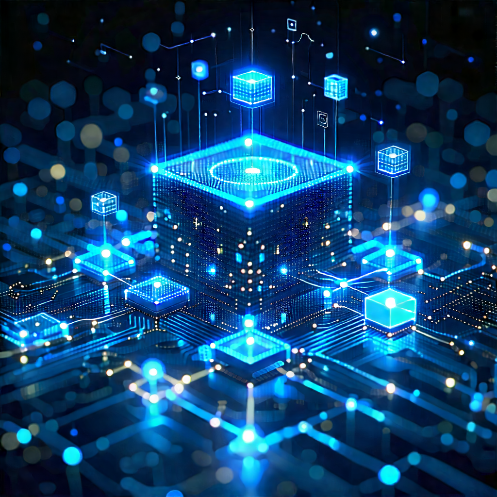 Blockchain network visualization