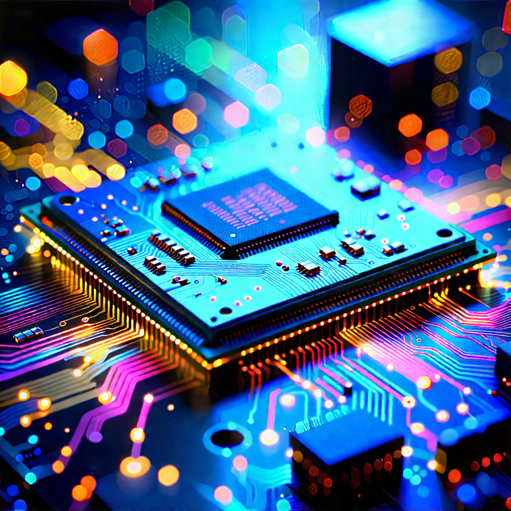 Microchip with data streams