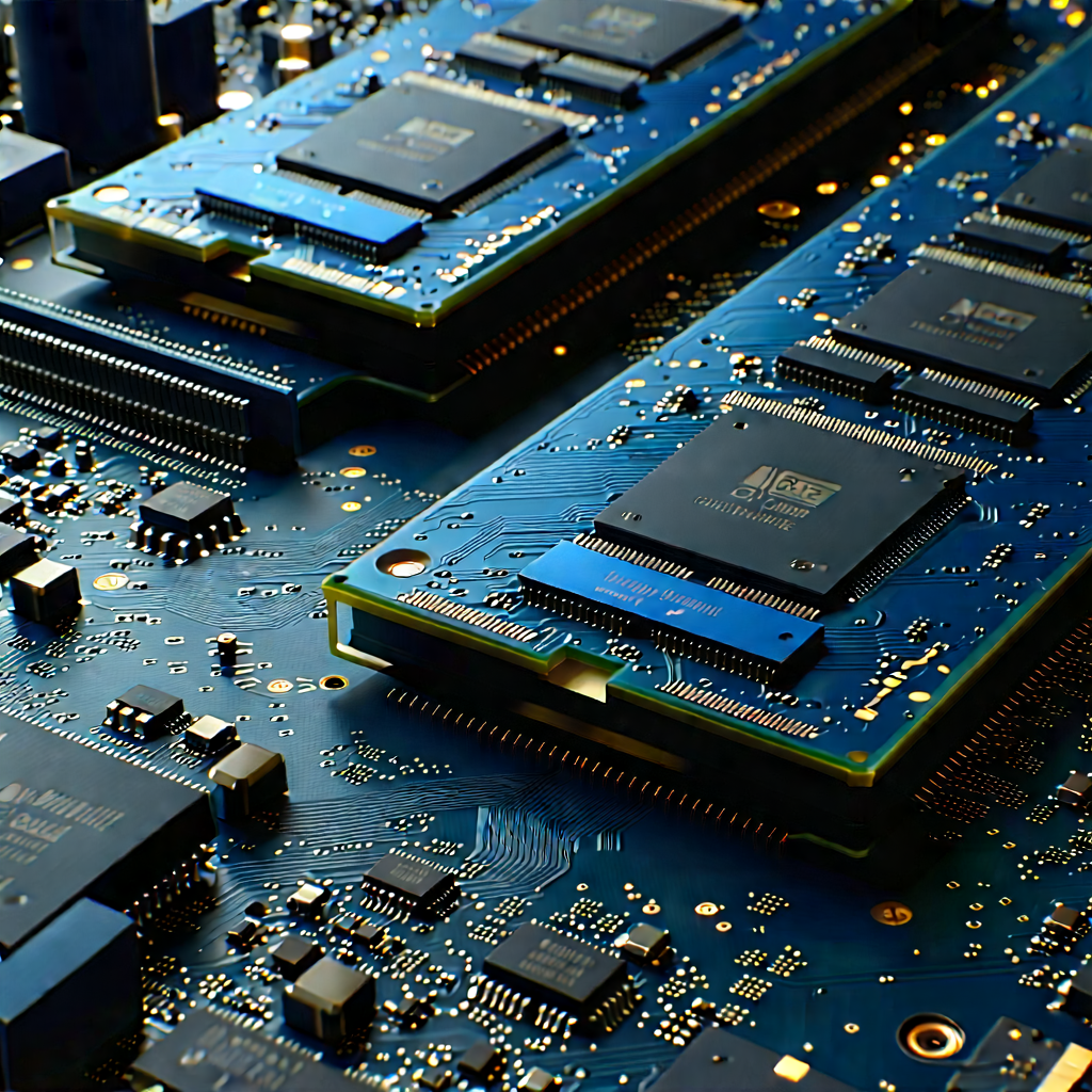Close-up of memory module