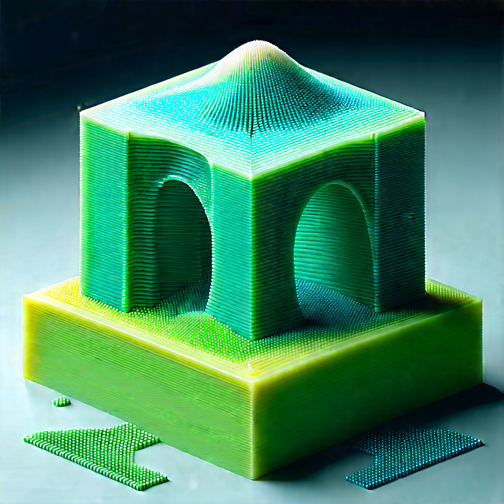 3d printer with digital particles