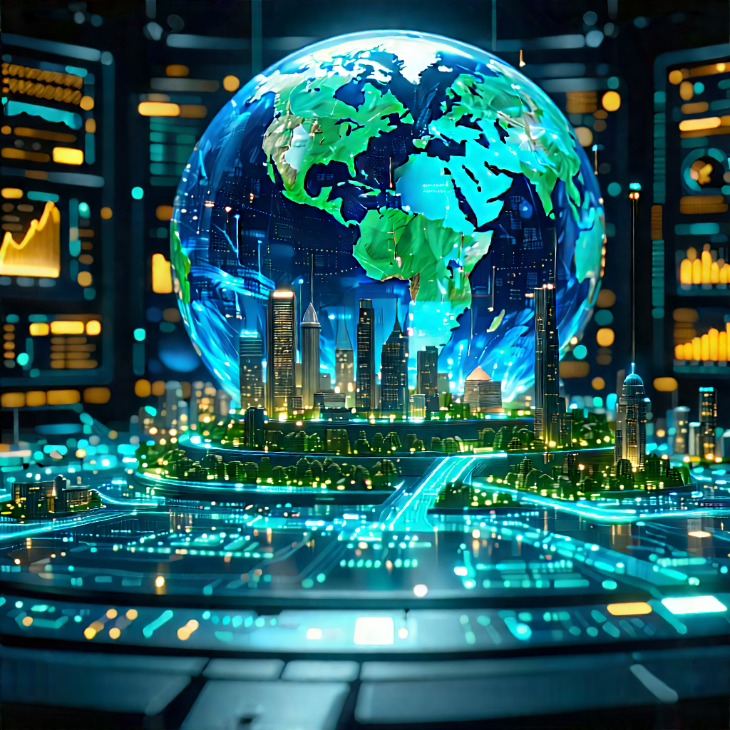 Financial technology in research center