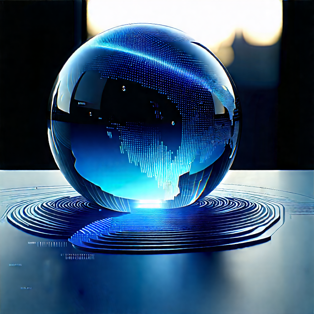 Big Data Visualization With Large, Blue,