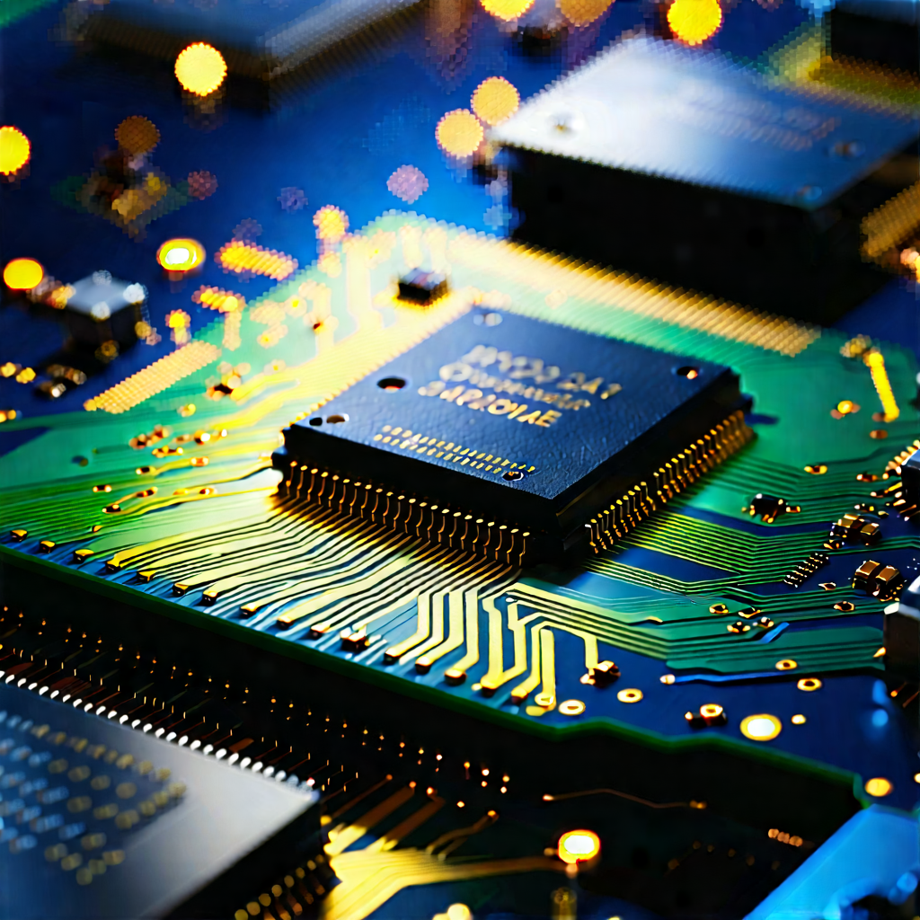 Close-up of memory module