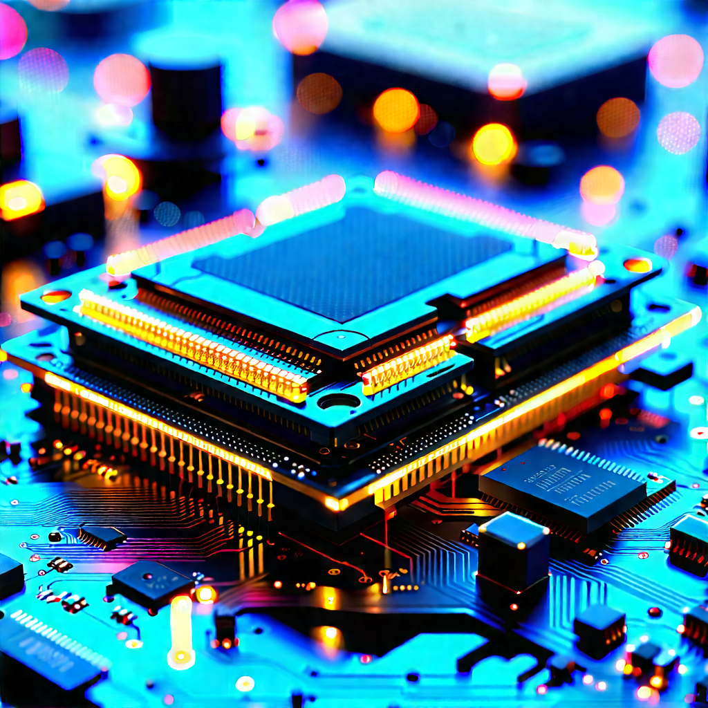 Close-up of memory module