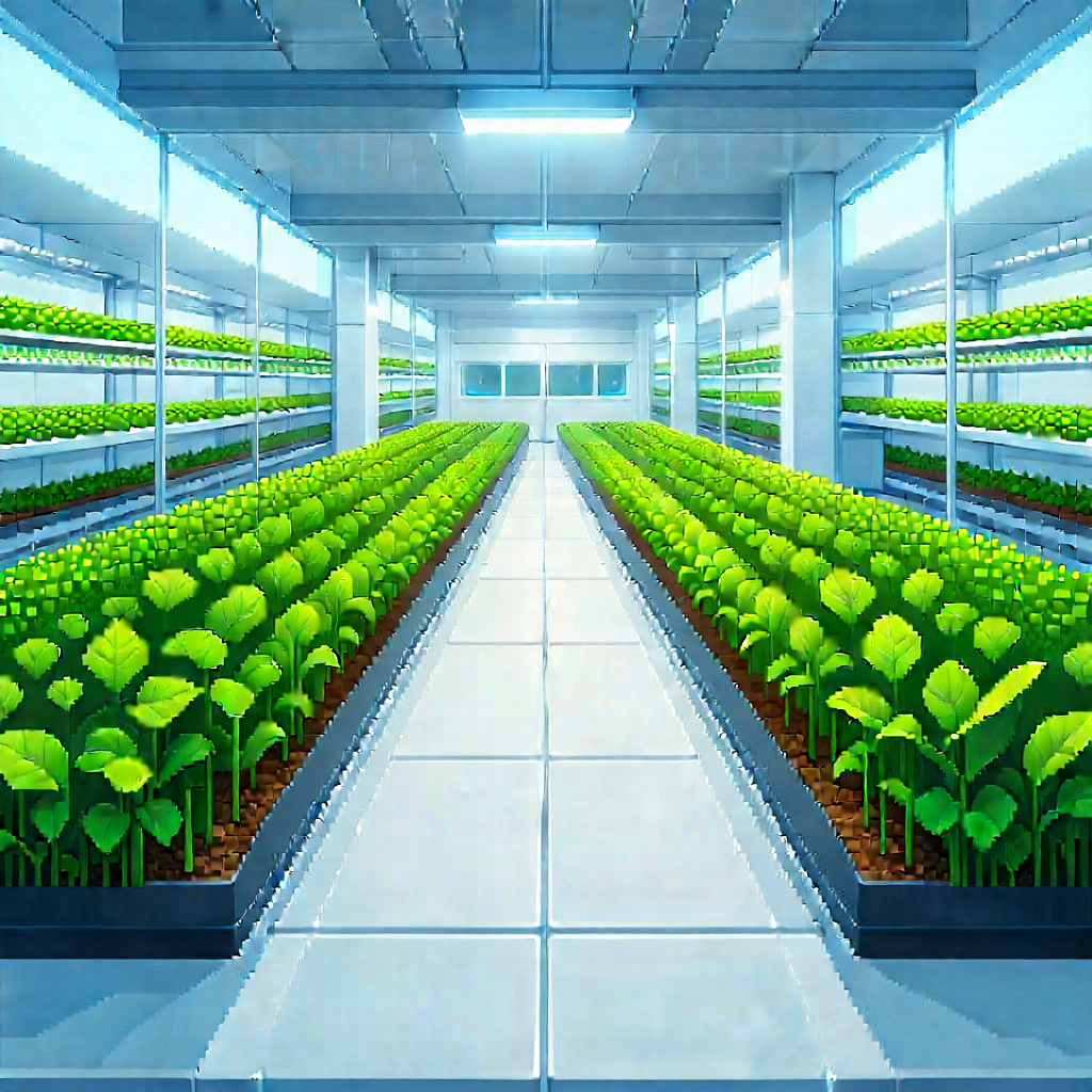 Agricultural technology in modern laboratory
