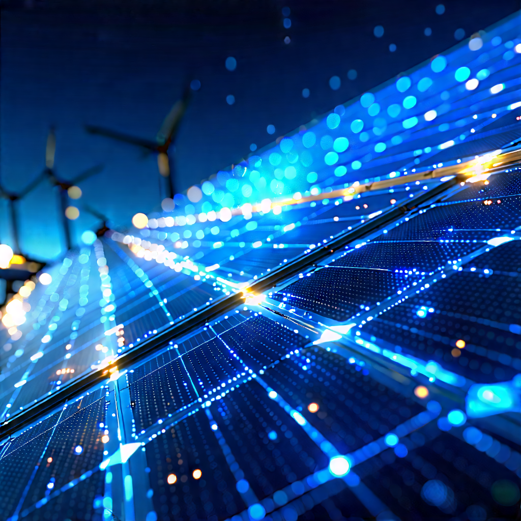 Innovative Renewable Energy Design With Blue Solar
