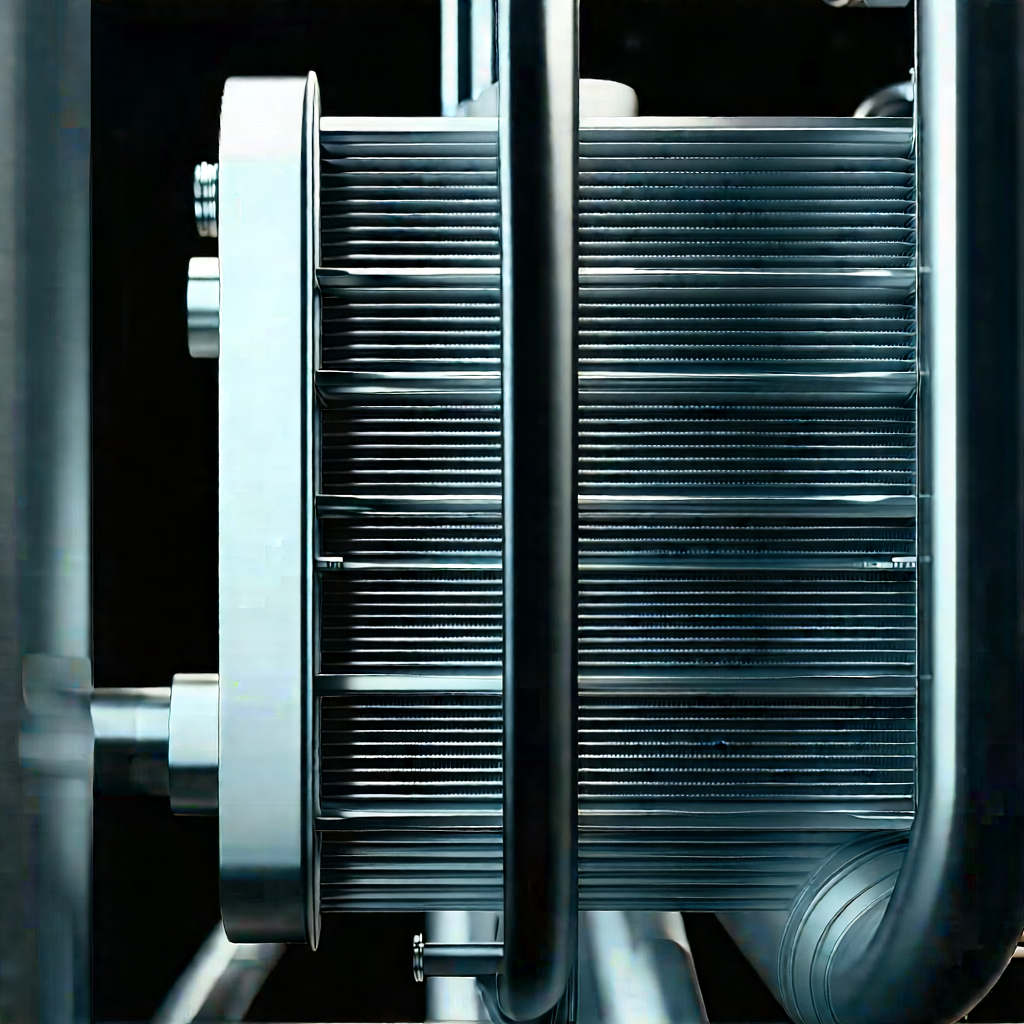Close-up of cooling system