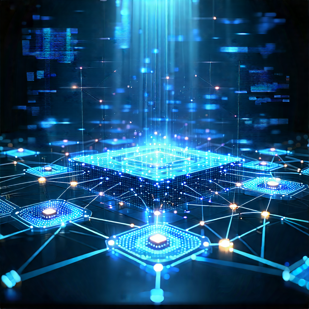 Blockchain network visualization