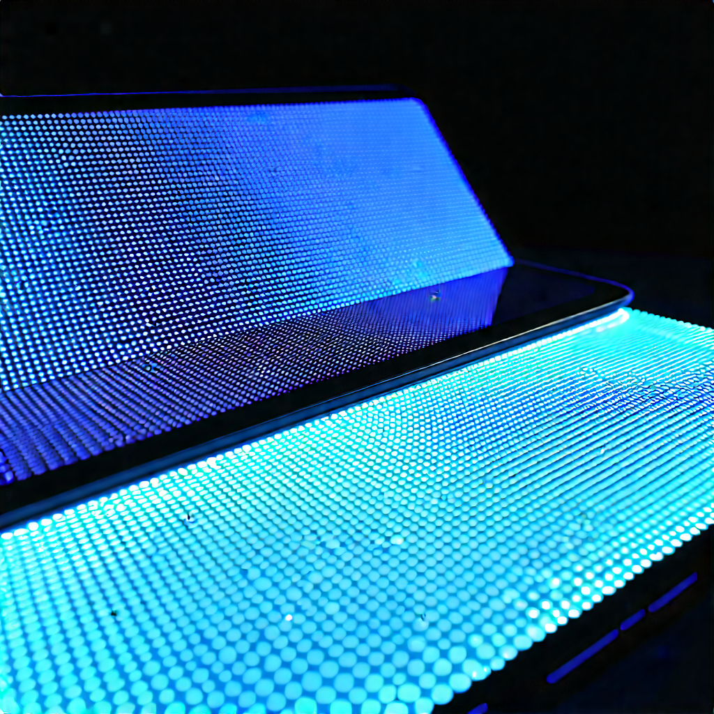Tablet with holographic display
