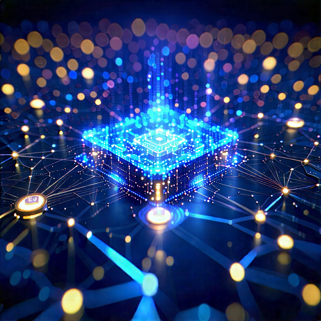 Blockchain Network Visualization With Image