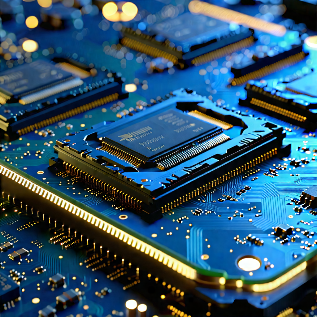 Close-up of memory module