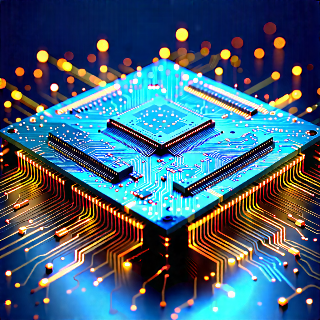 Microchip with data streams