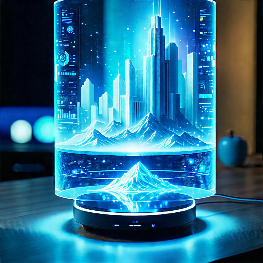 Smart home device with data visualization