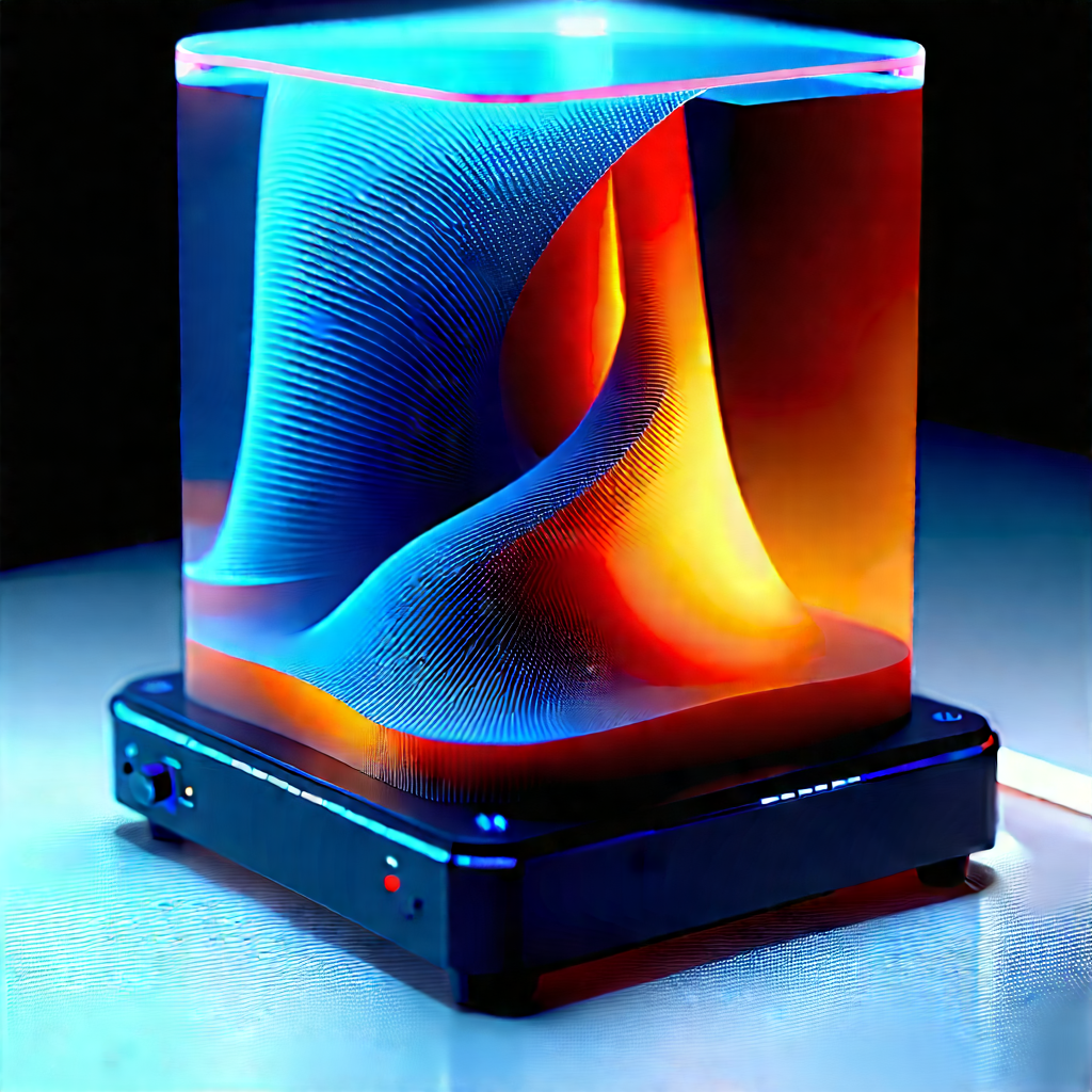 3d printer with (digital:1.48) particles