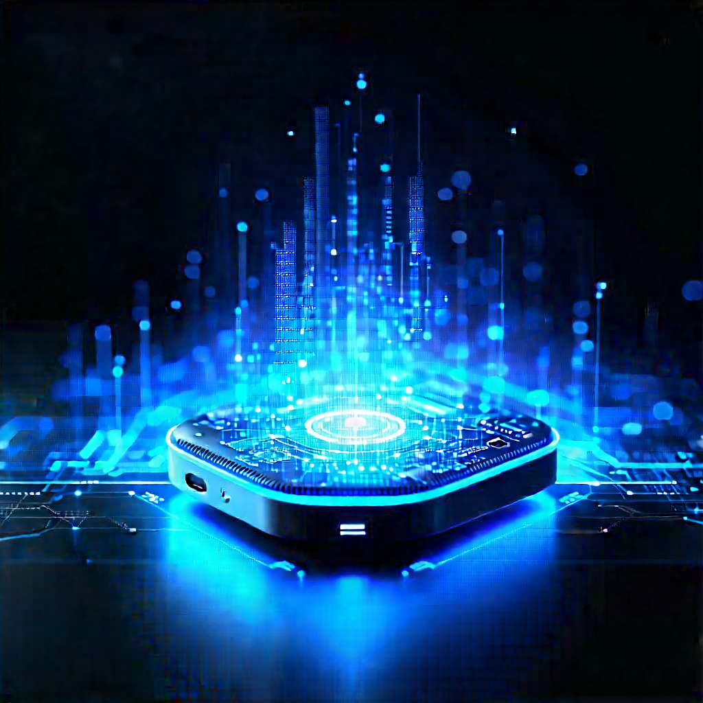 Smart Home (device:1.38) With Data Visualization With Small, Blue,