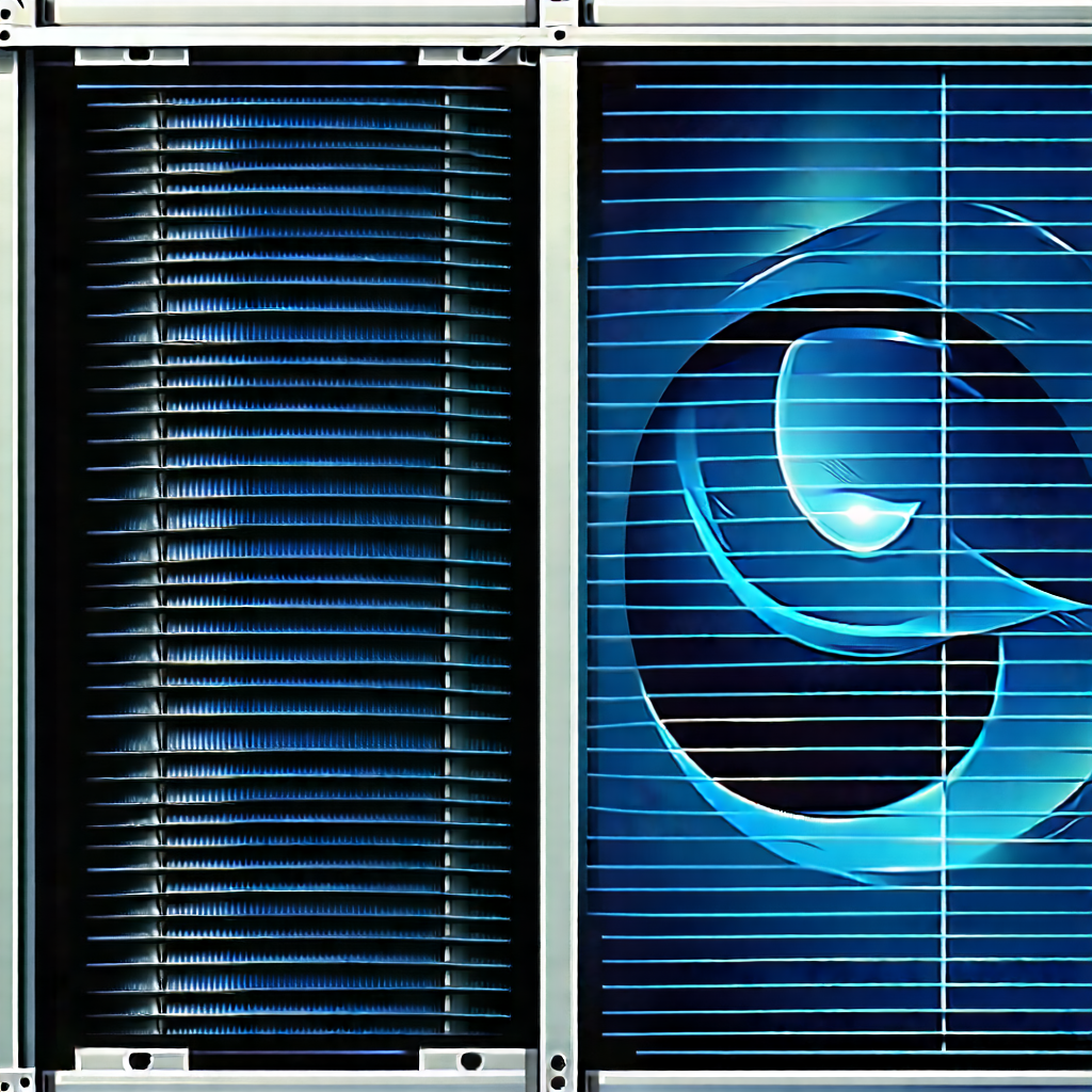 Close-up of cooling system