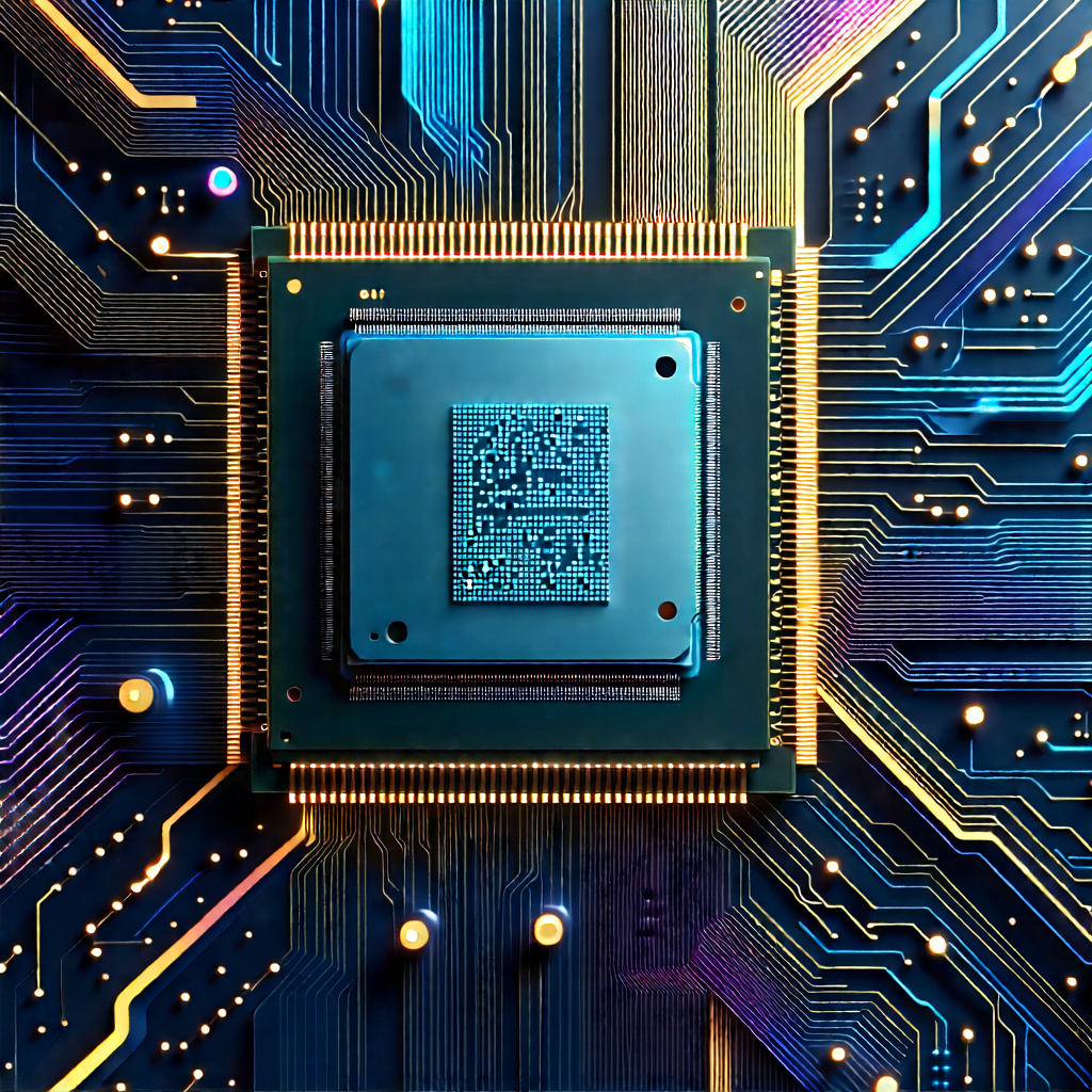 Close-up of memory module