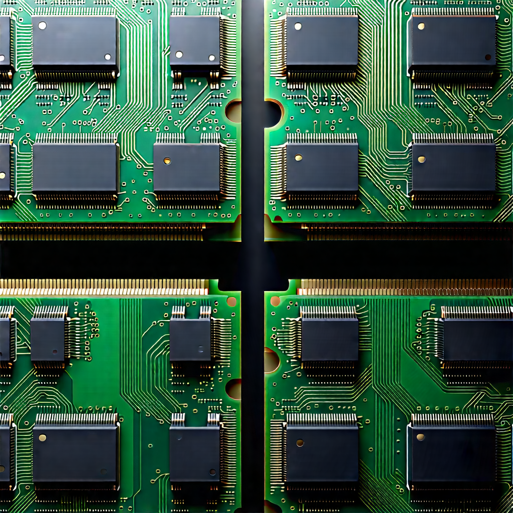 Close-up of memory module