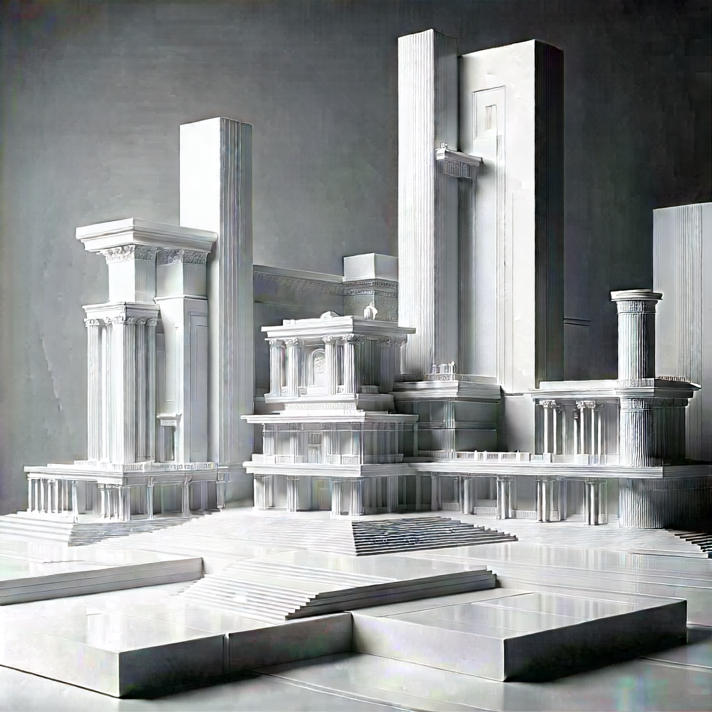 Financial Technology In Research Center With Model Building