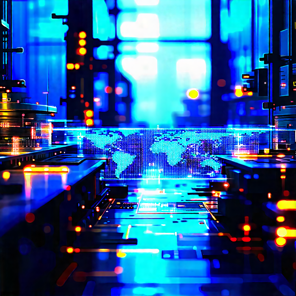 Financial technology in manufacturing facility