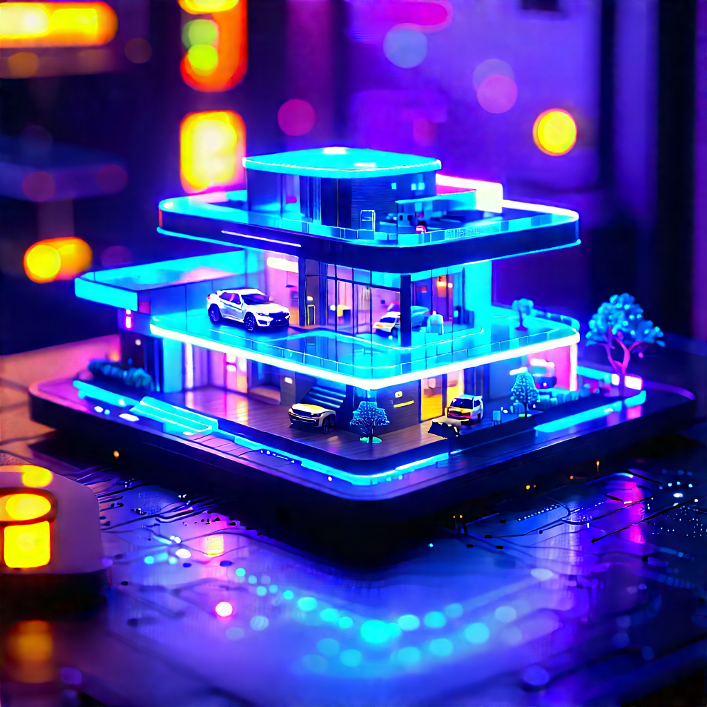 Futuristic smart home