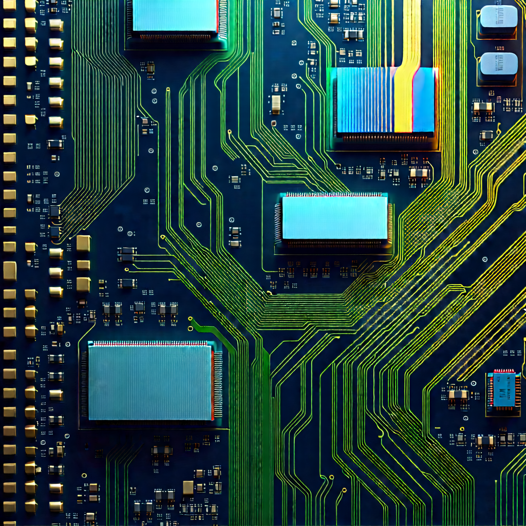 Close-up of memory module