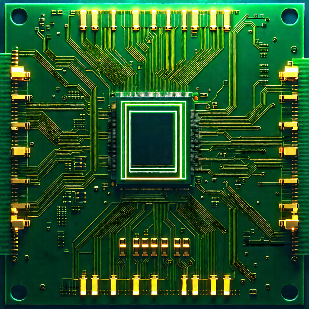 Circuit board with laser scanning
