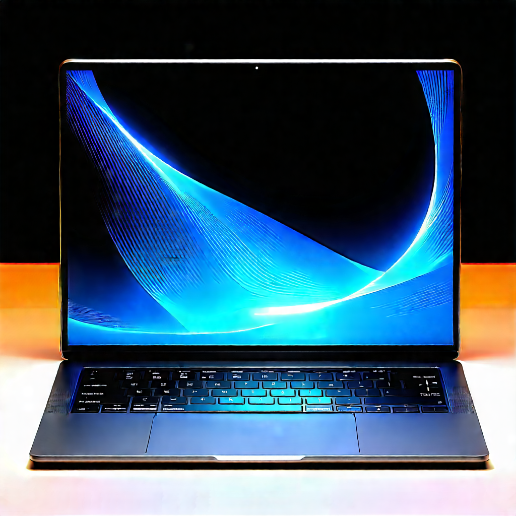 Laptop With Holographic Display With Laptop Computer