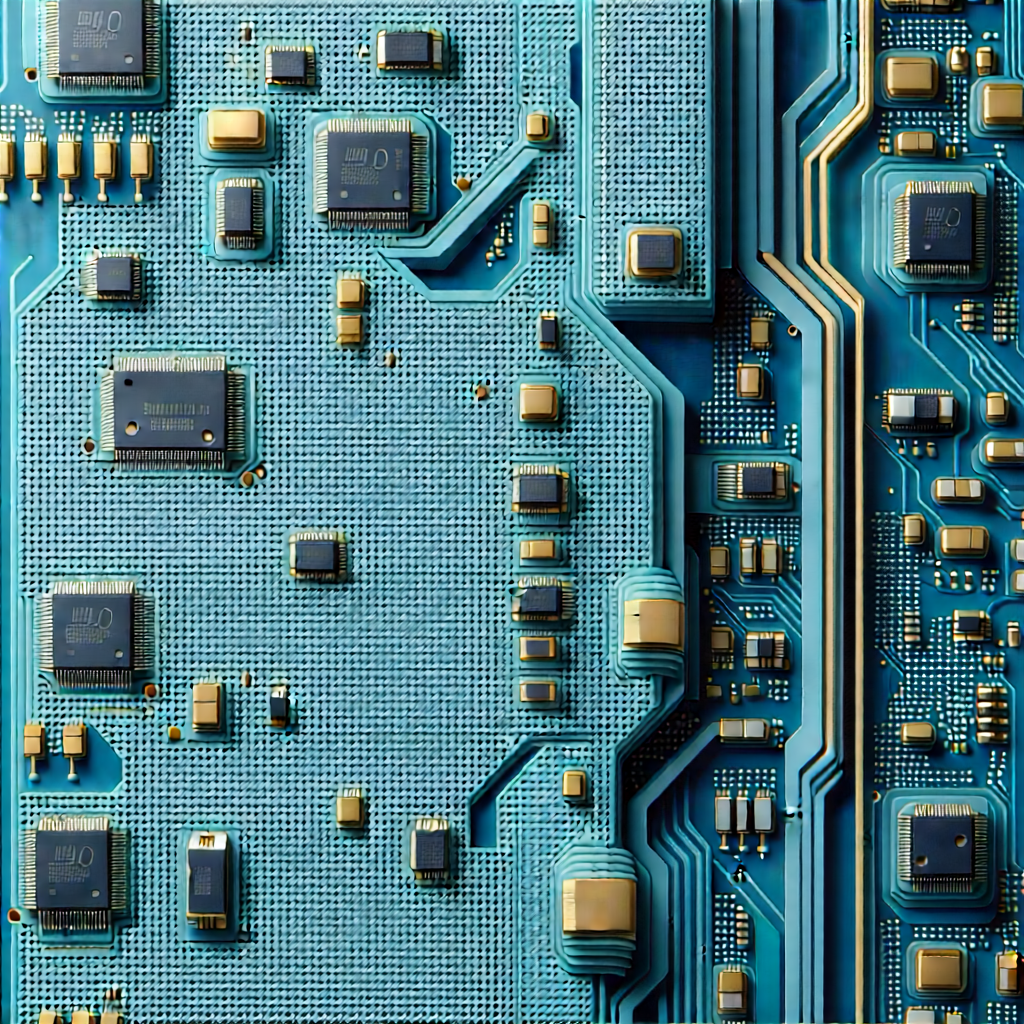 Close-up of sensor array