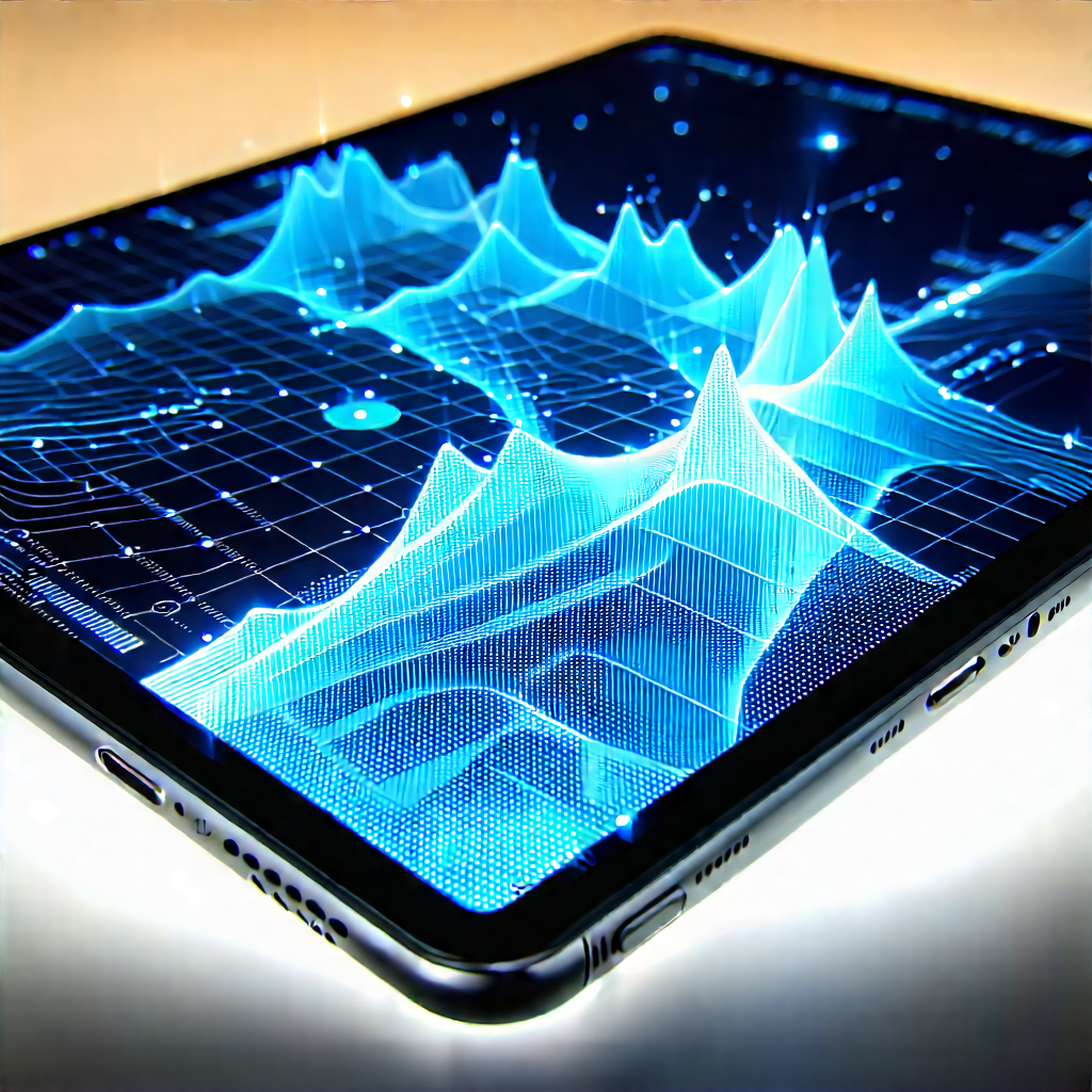 Tablet with holographic display
