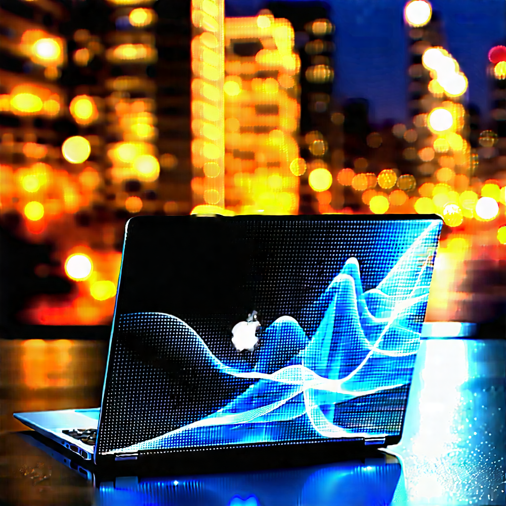 Laptop With Holographic Display With Laptop Computer