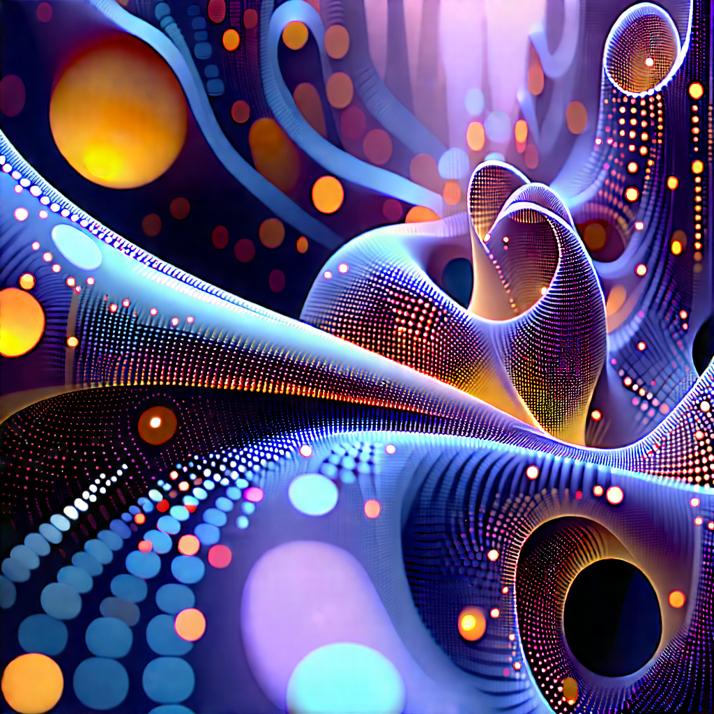 Close-up Of Sensor Array With Vibrant Colorful