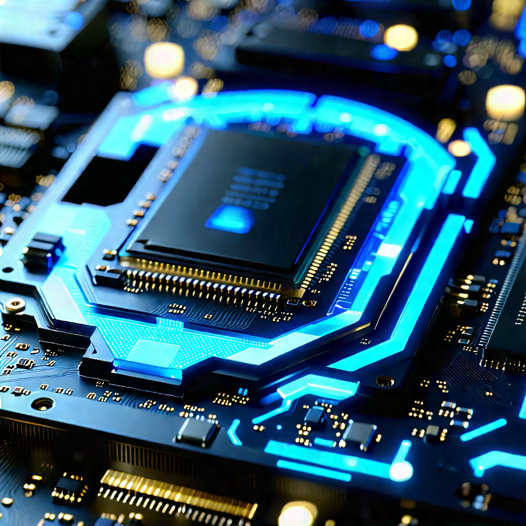 Close-up of memory module