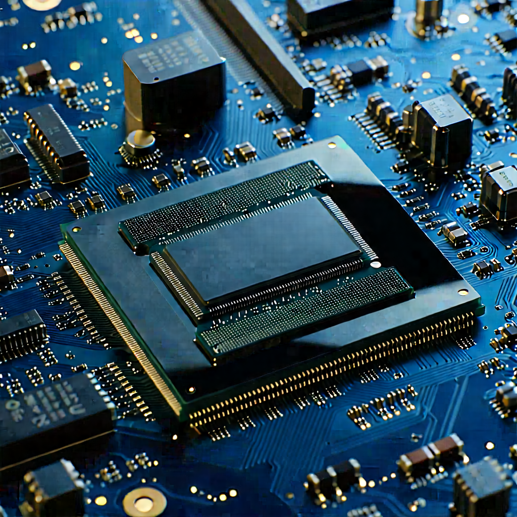 Close-up of memory module