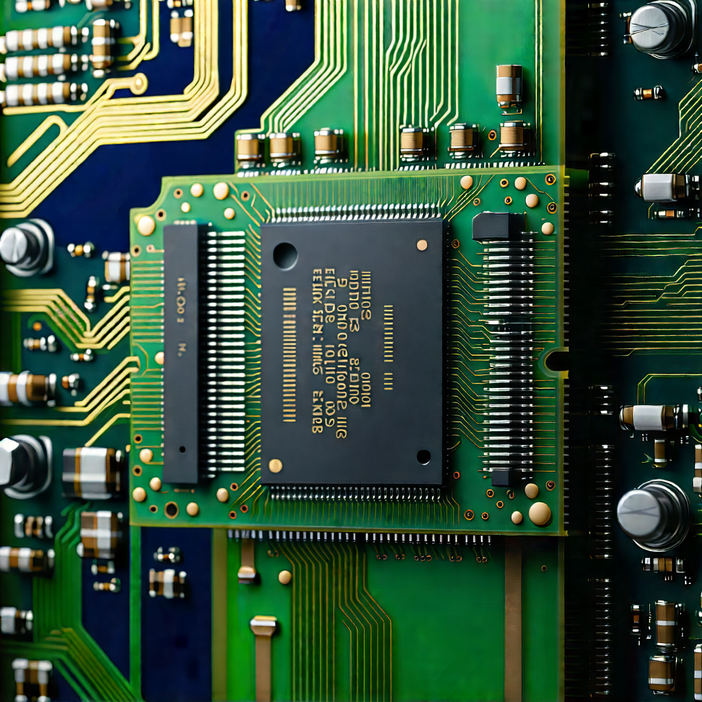 Close-up of memory module