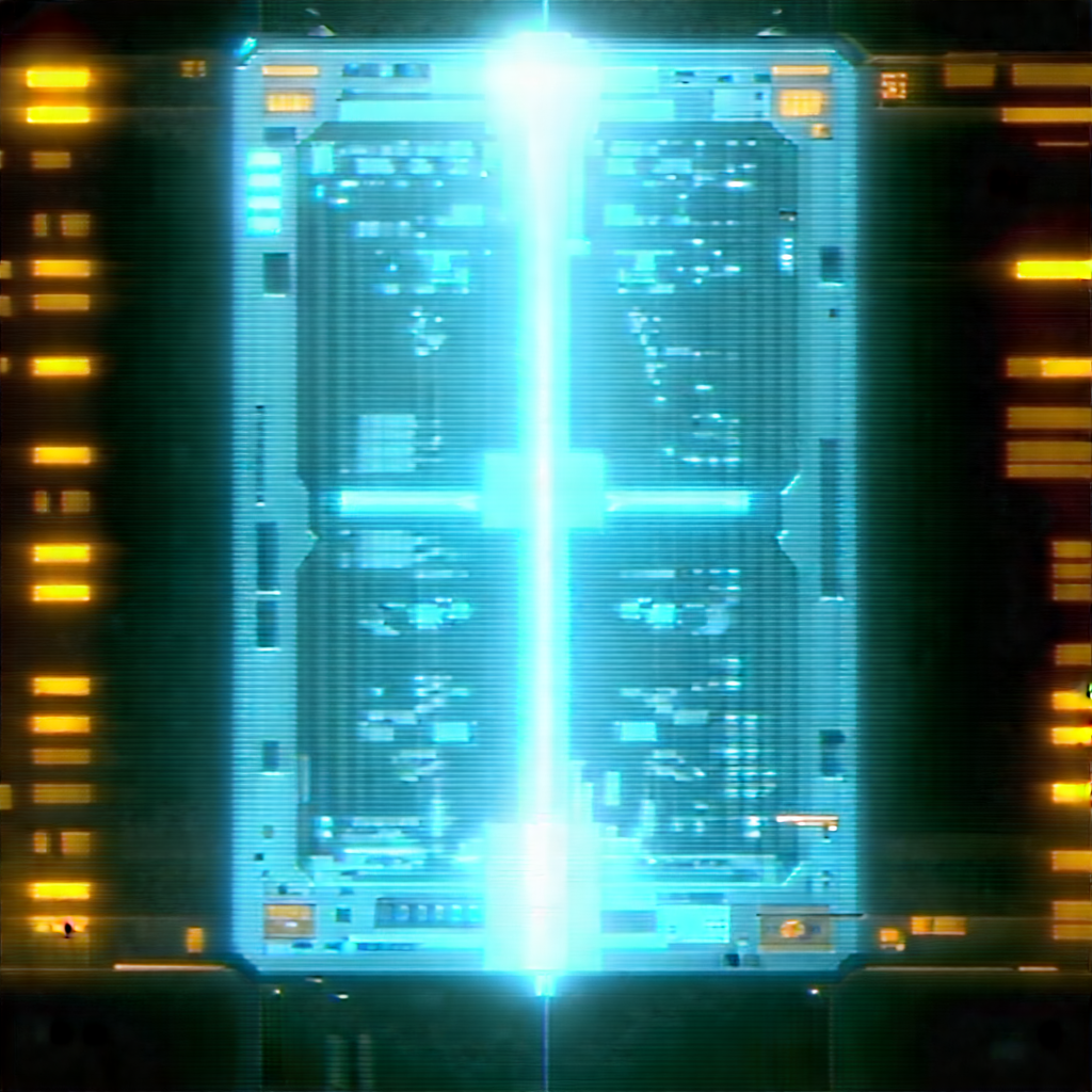 Quantum computer with digital particles