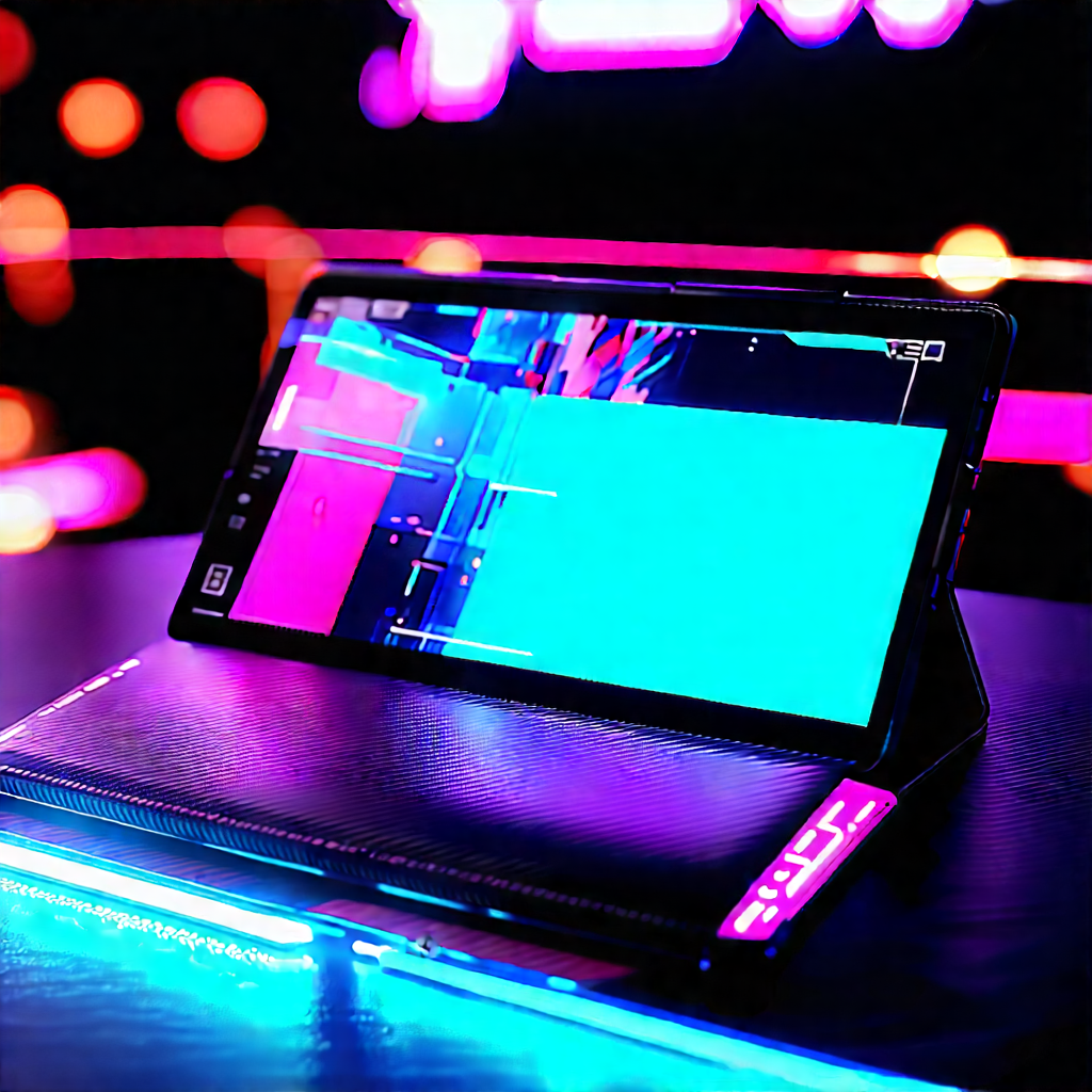 Tablet With Streaming Content With Tablet Computer