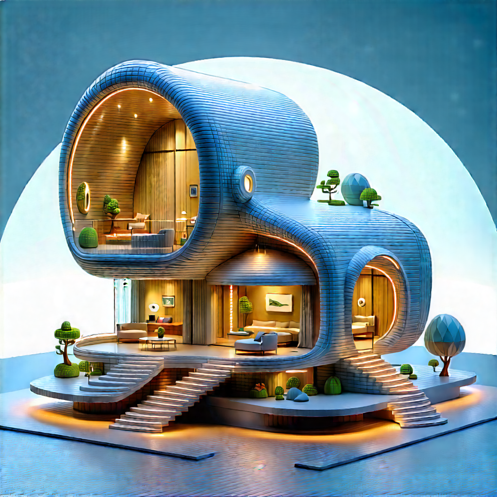 Futuristic smart home
