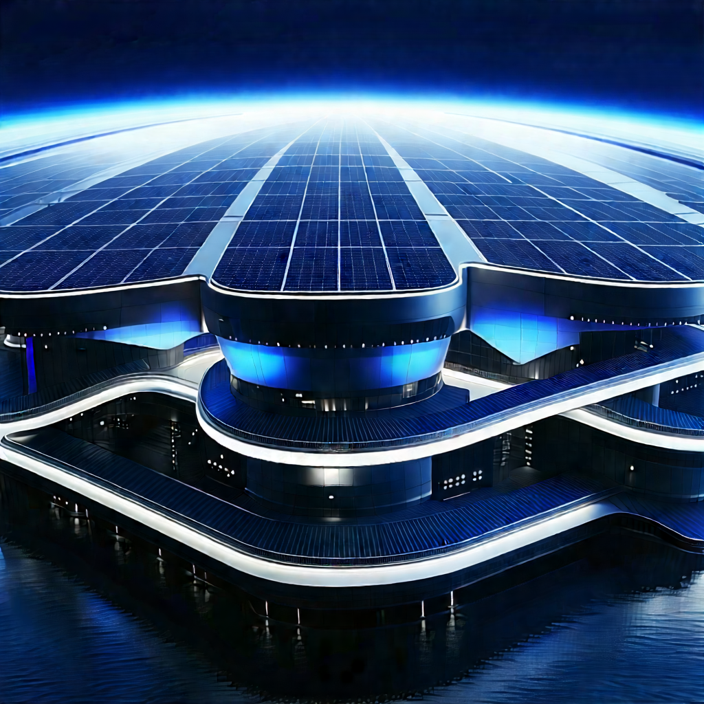 Innovative Renewable Energy Design With Large, Futuristic